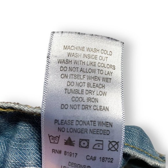 Boy's Levi's Jeans 514 Straight Size 10 Reg Faded Blue Denim 10 REG - Picture 7 of 11